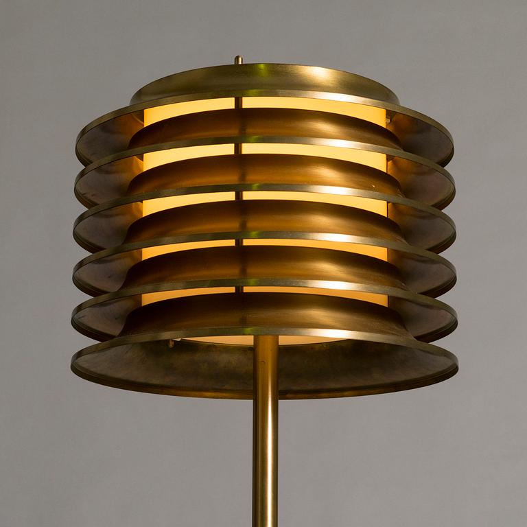 KAI RUOKONEN, A 1970's floor lamp for Orno, Finland.