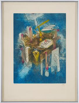 Roberto Matta, "L'ergonaute" ur "Hom'mere III".