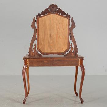TOILETTBORD, nyrokoko, daterad 1868.