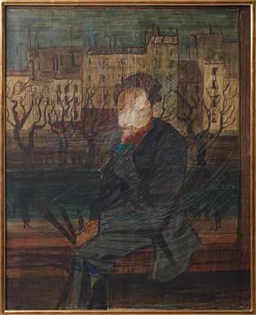 Ivar Arosenius, "Porträtt av Werner Sundblad".