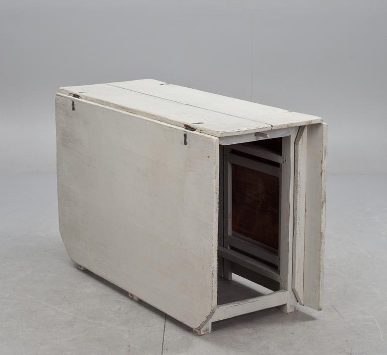 SLAGBORD, allmoge, 1800-tal.