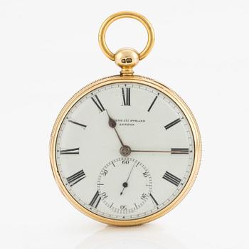 Binns 137 Strand, London, pocket watch, 49.5 mm.