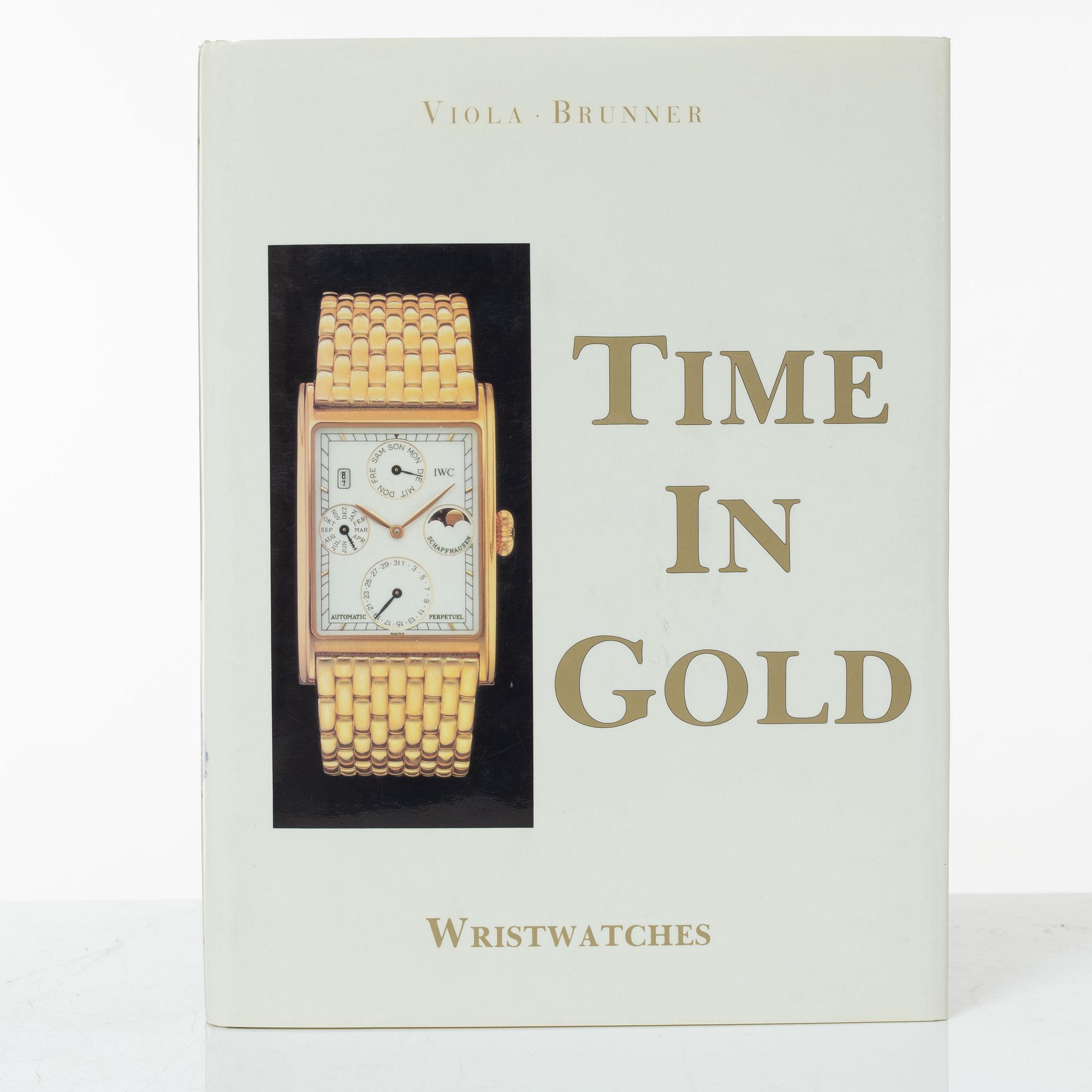 Collection of watch literature, 5 books including Omega Sportswatches by John Goldberger.