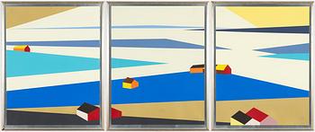 Franco Costa, Archipelago Landscape, triptych. - Bukowskis