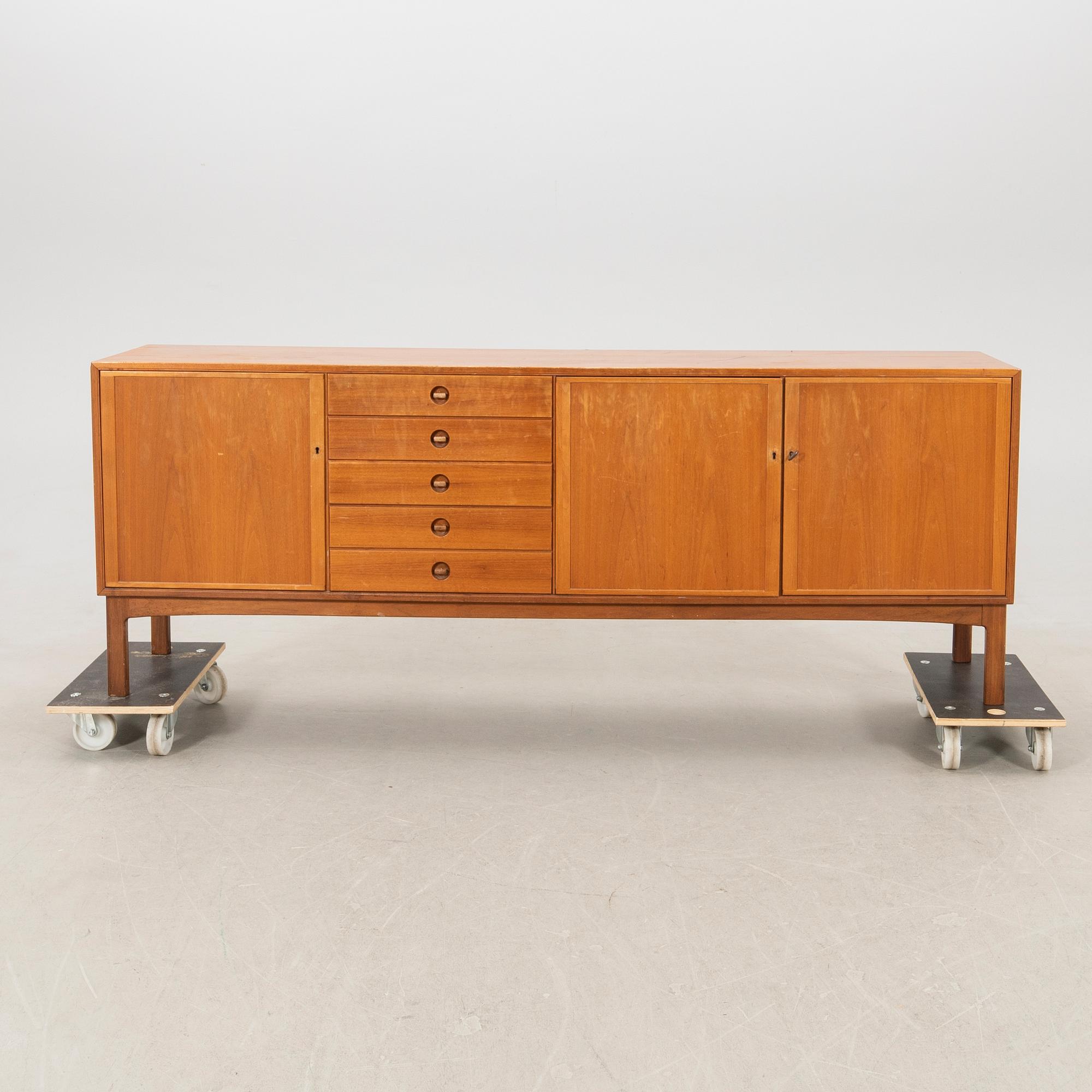Sideboard Skaraborgs Möbelindustri AB Tibro 1960s.