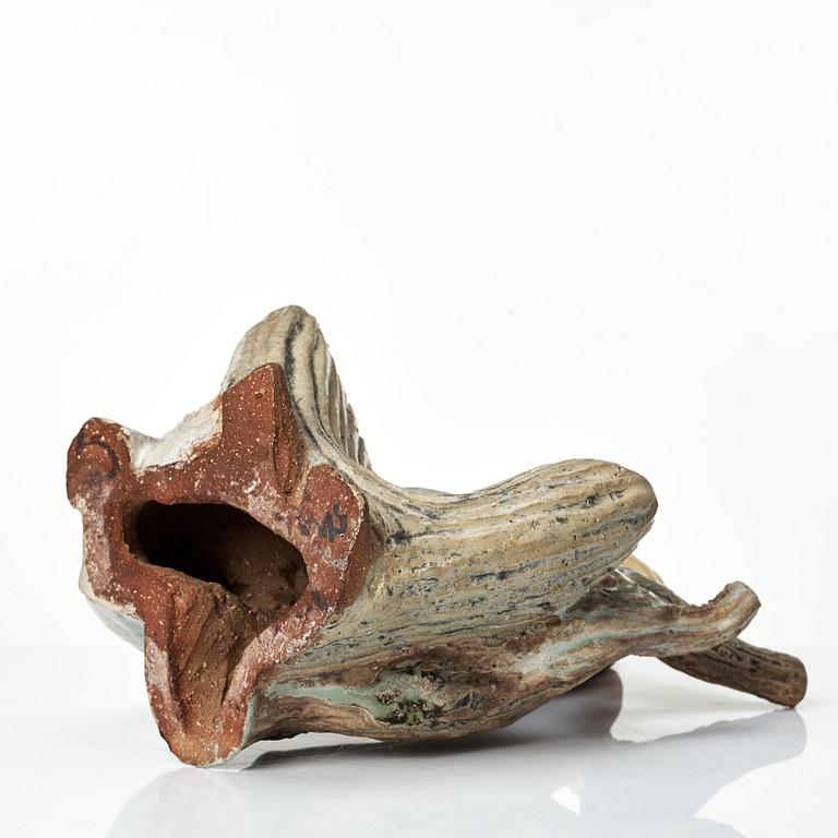 Stig Lindberg, skulptur, "Leda och Svanen", Gustavsbergs studio 1940-tal.