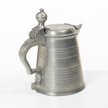 Measuring vessel, by Anders Falk, Köping, 1774.