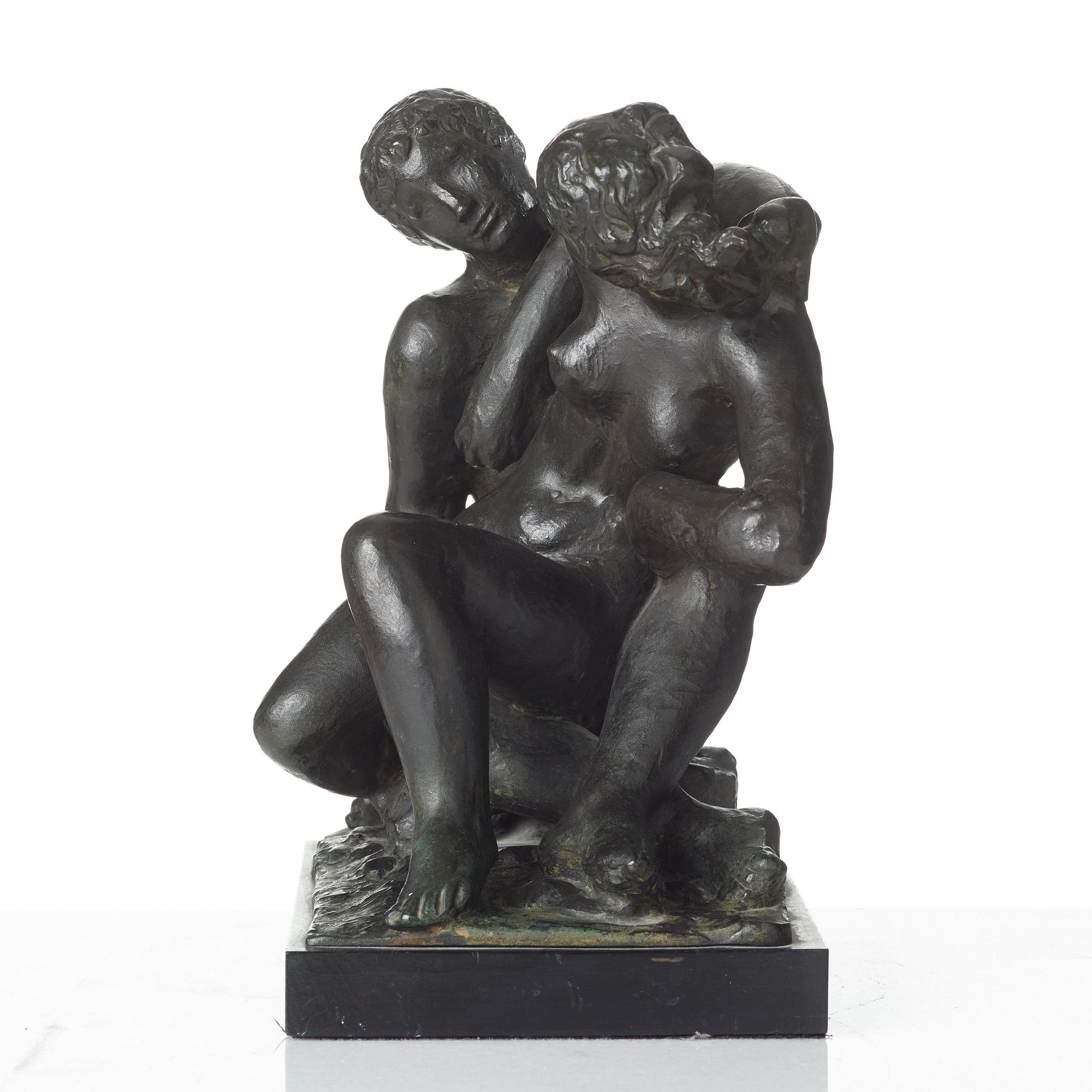 Gerhard Henning, Faun and girl.