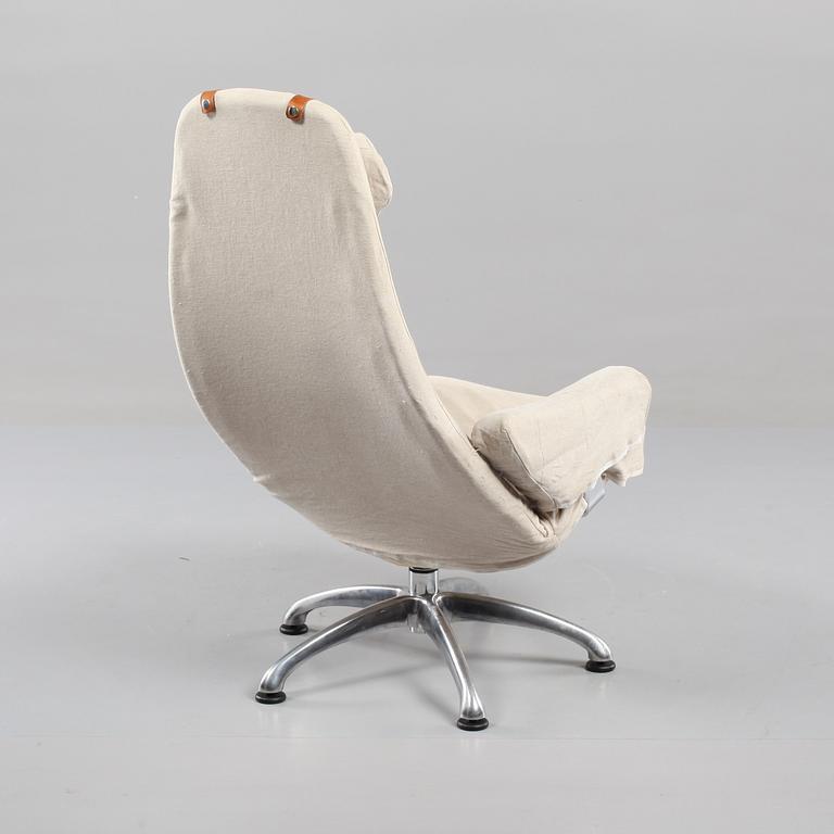 FÅTÖLJ, "Contourette Roto", Alf Svensson, Dux, 1900-talets andra hälft.