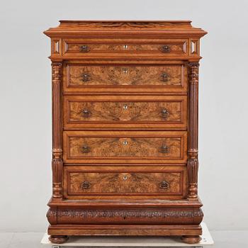 BYRÅ, nyrenässans, 1800-talets slut.