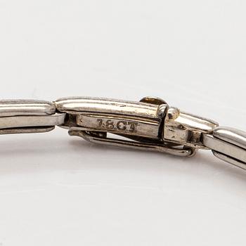 Armband, gammal- och 8/8-slipade diamanter, 18K vitguld.
