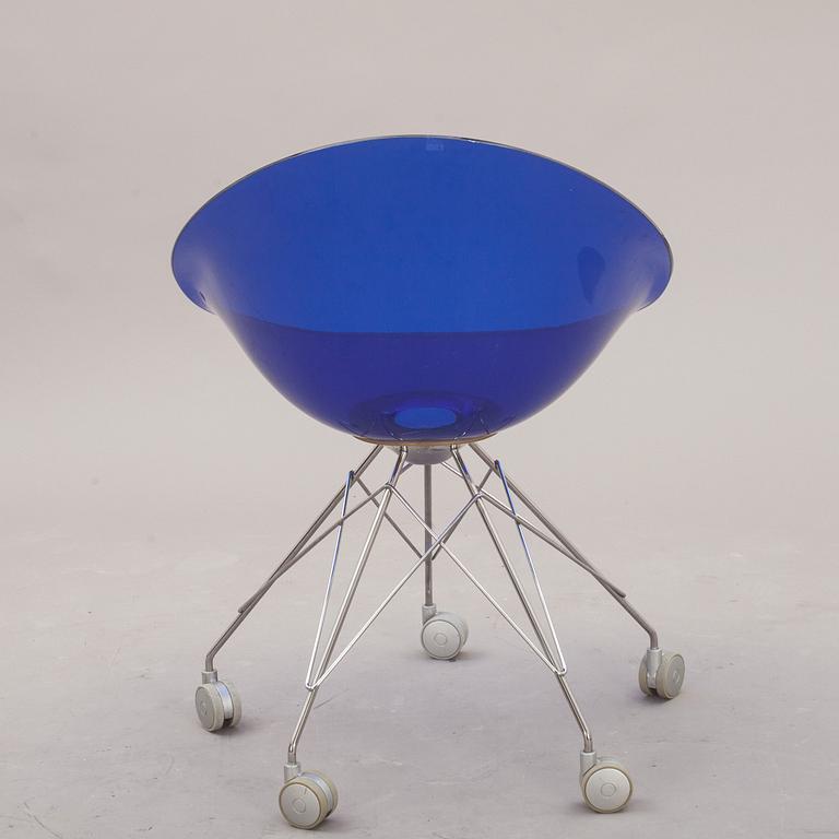 SKRIVBORDSSTOL, "Eros", Philippe Starck för Kartell, märkt.