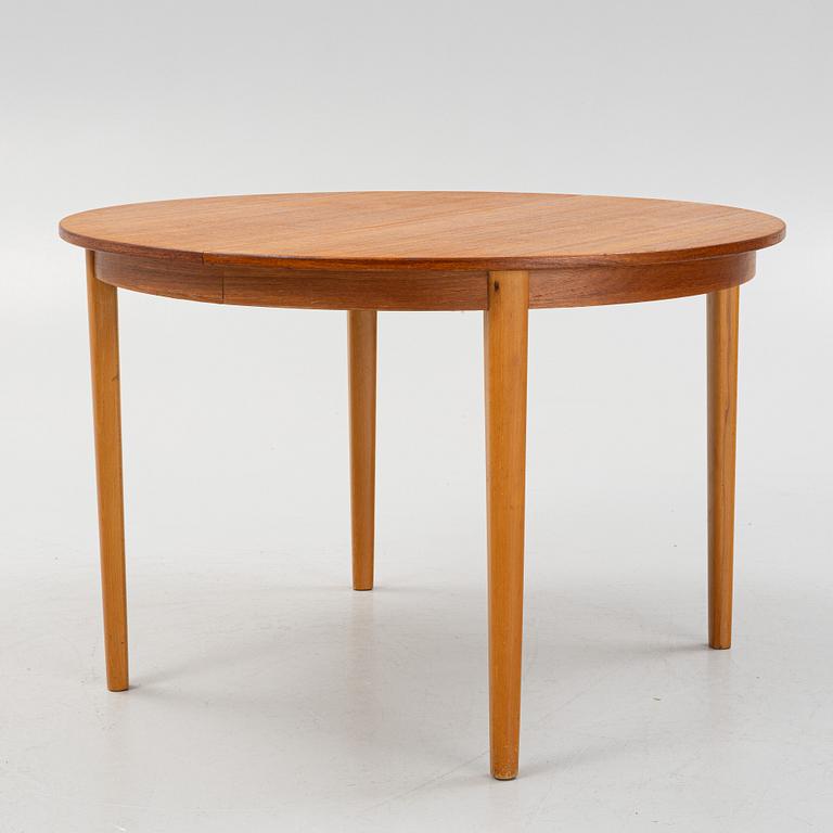 Matbord, 1950-60-tal.