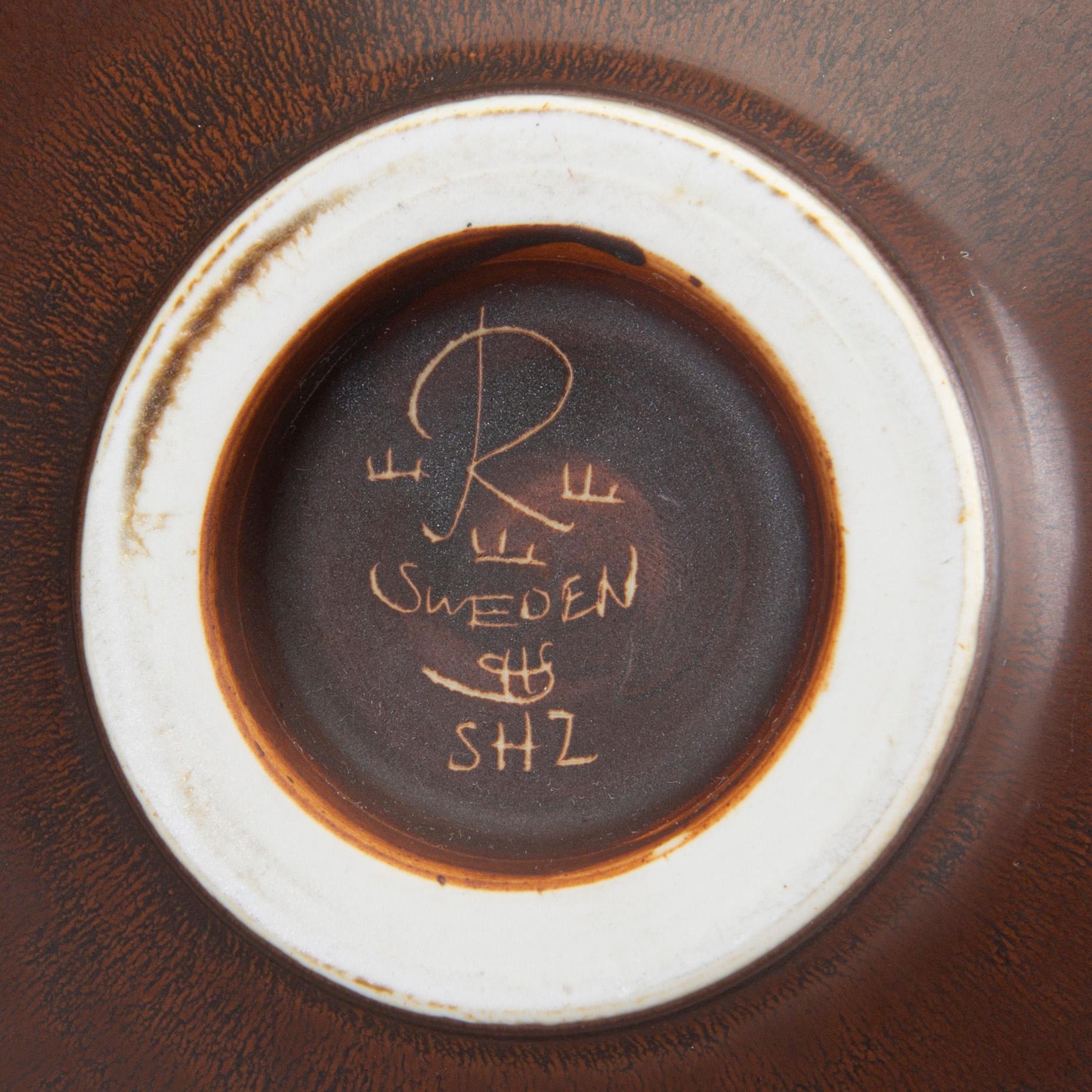 CARL-HARRY STÅLHANE, a stoneware bowl from Rörstrand.