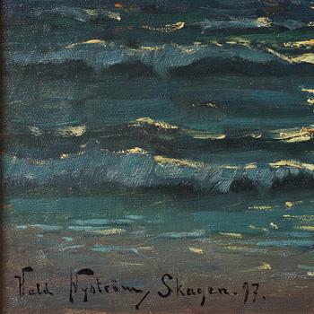 Valdemar Nyström, Moonlight in Skagen.