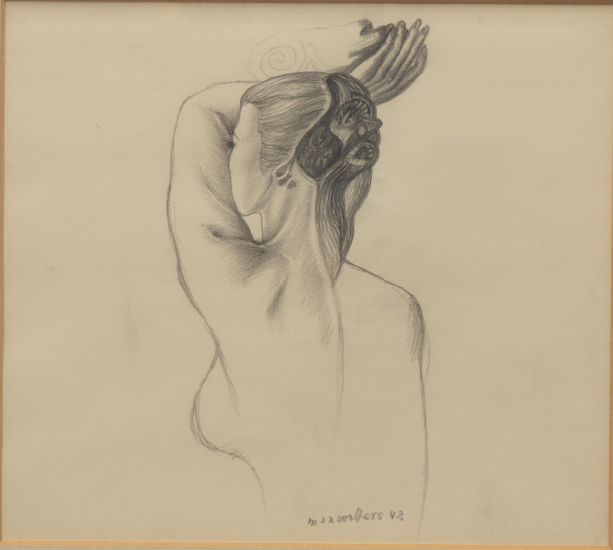 Max Walter Svanberg, Surrealistisk modellstudie.