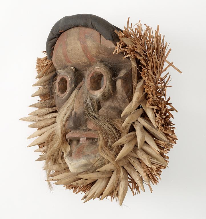 A 20th Century African dance mask.