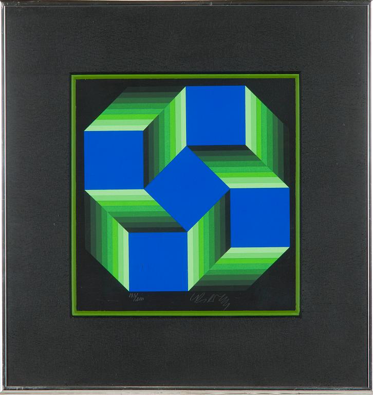 Victor Vasarely, "Malom petit".