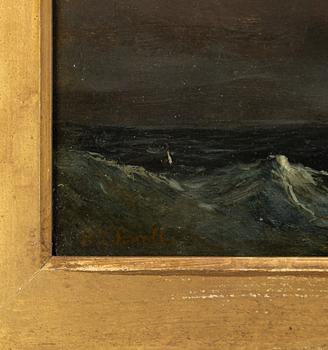 William Calcott Knell, attributed to, Moonlit Voyage.