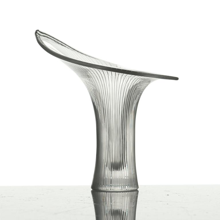 TAPIO WIRKKALA, två vaser och skål, Iittala, 1950-tal.