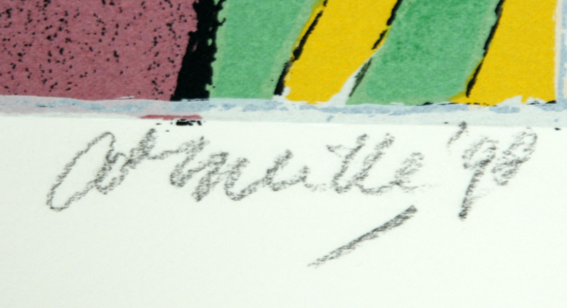 BEVERLOO CORNEILLE, silkscreen, sign o dat 98, numr 136/150.