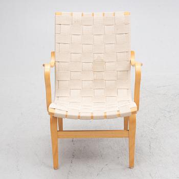 Bruno Mathsson, armchair, "Eva", Dux, late 20th century.