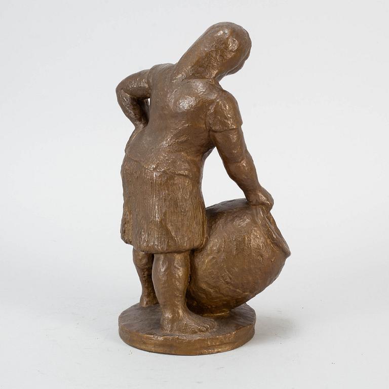 ADAM FISCHER, sculpture, bronze, signed and dated -39.