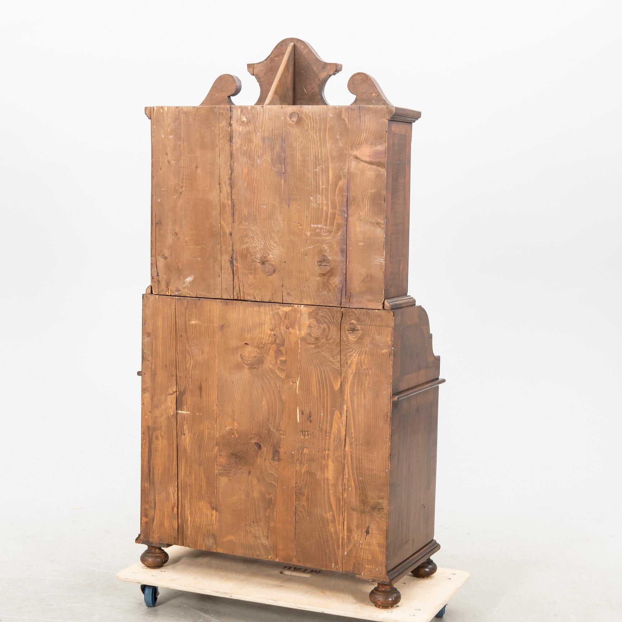 Writing cabinet Rococo style, first half of the 20th century.