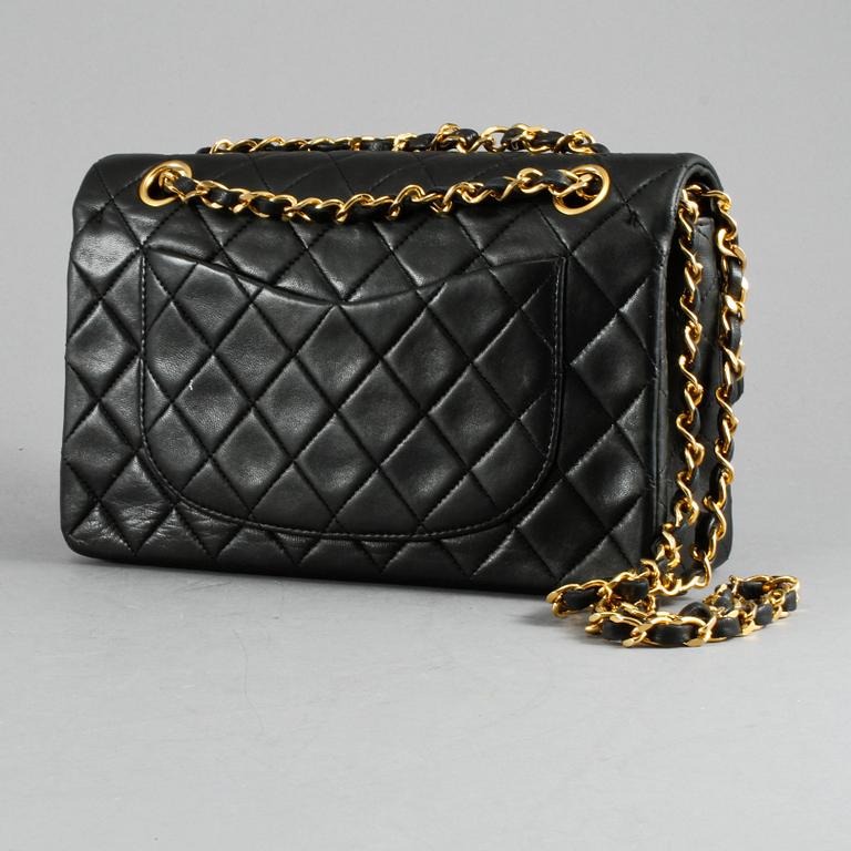 VÄSKA "Double Flap bag", Chanel.