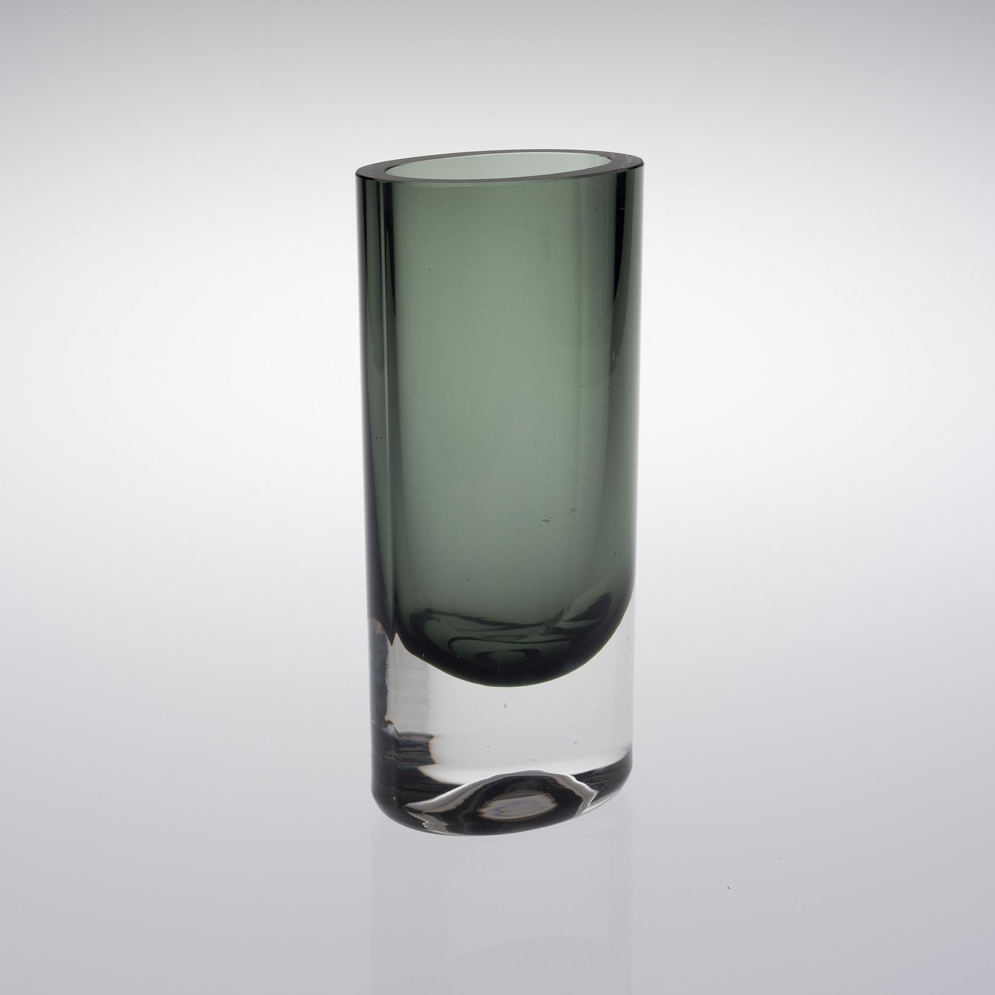 KAJ FRANCK, VAS, glas, signerad Nuutajärvi Notsjö.