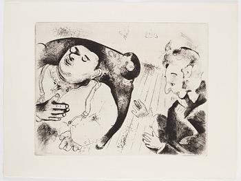 MARC CHAGALL, 71 st etsningar ur upplagan om 285 exemplar på Arches/MBM/J. Perrigot-papper, 1923-1948.