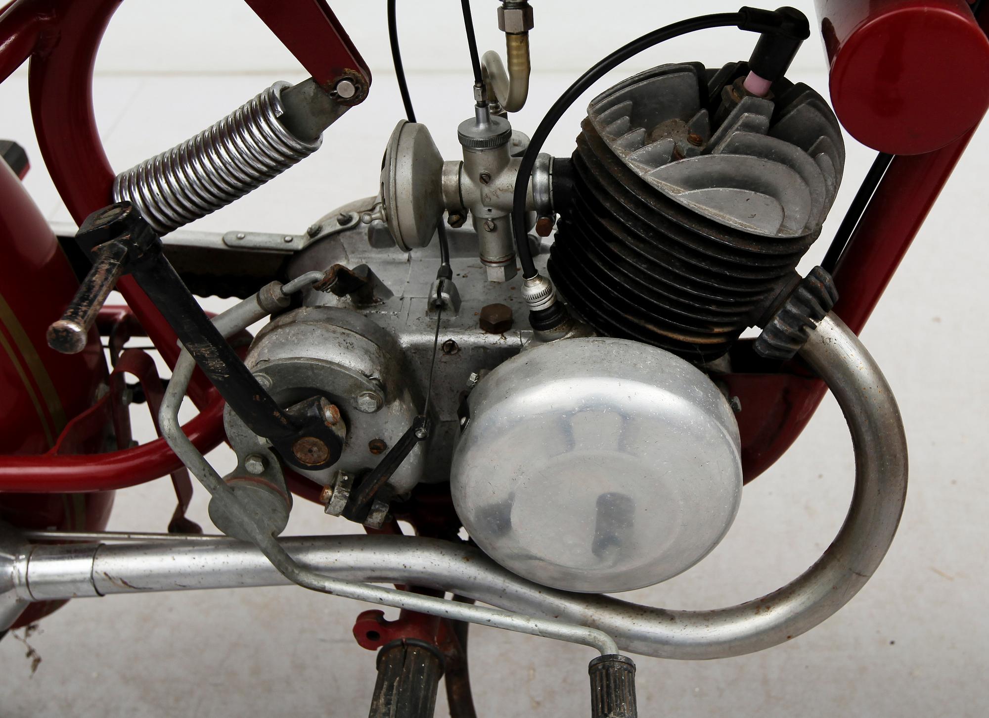 MOTORCYKEL, NV JB, Nymans Verkstäder, 1950-tal.