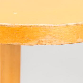 Alvar Aalto, jakkaroita 3 kpl, malli 60, 1900-luvun puoliväli.