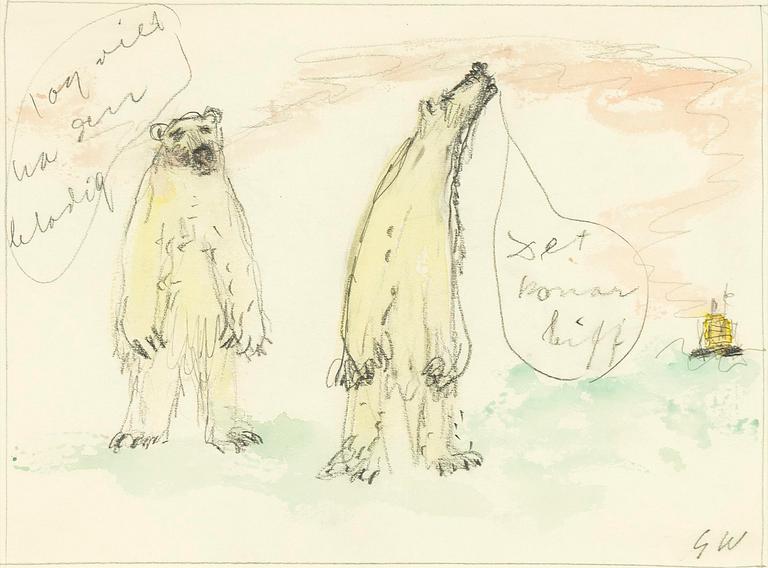 Gösta Werner, "Jag vill ha den blodig".