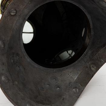 A 12-bolt diving helmet, Siebe Gorman, London, No 15013.