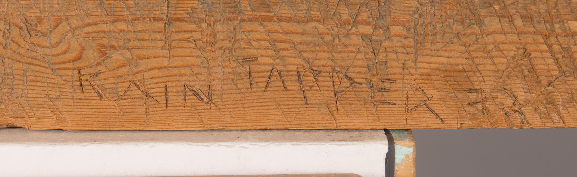 Kain Tapper, 'Shingle wood roof'.