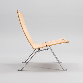LOUNGE CHAIR BY POUL KJAERHOLM, "PK22", Fritz Hansen, Denmark 1988.