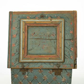 Skrin, allmoge, Jämtland, daterat 1785.