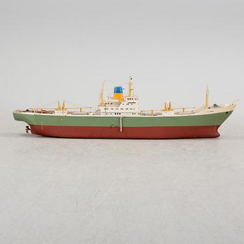 A 20th century boat model.