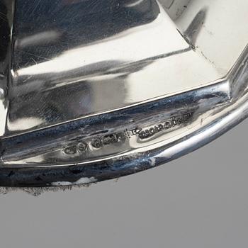 KANDELABER, silver, Oscar Sjögren, Göteborg 1929.