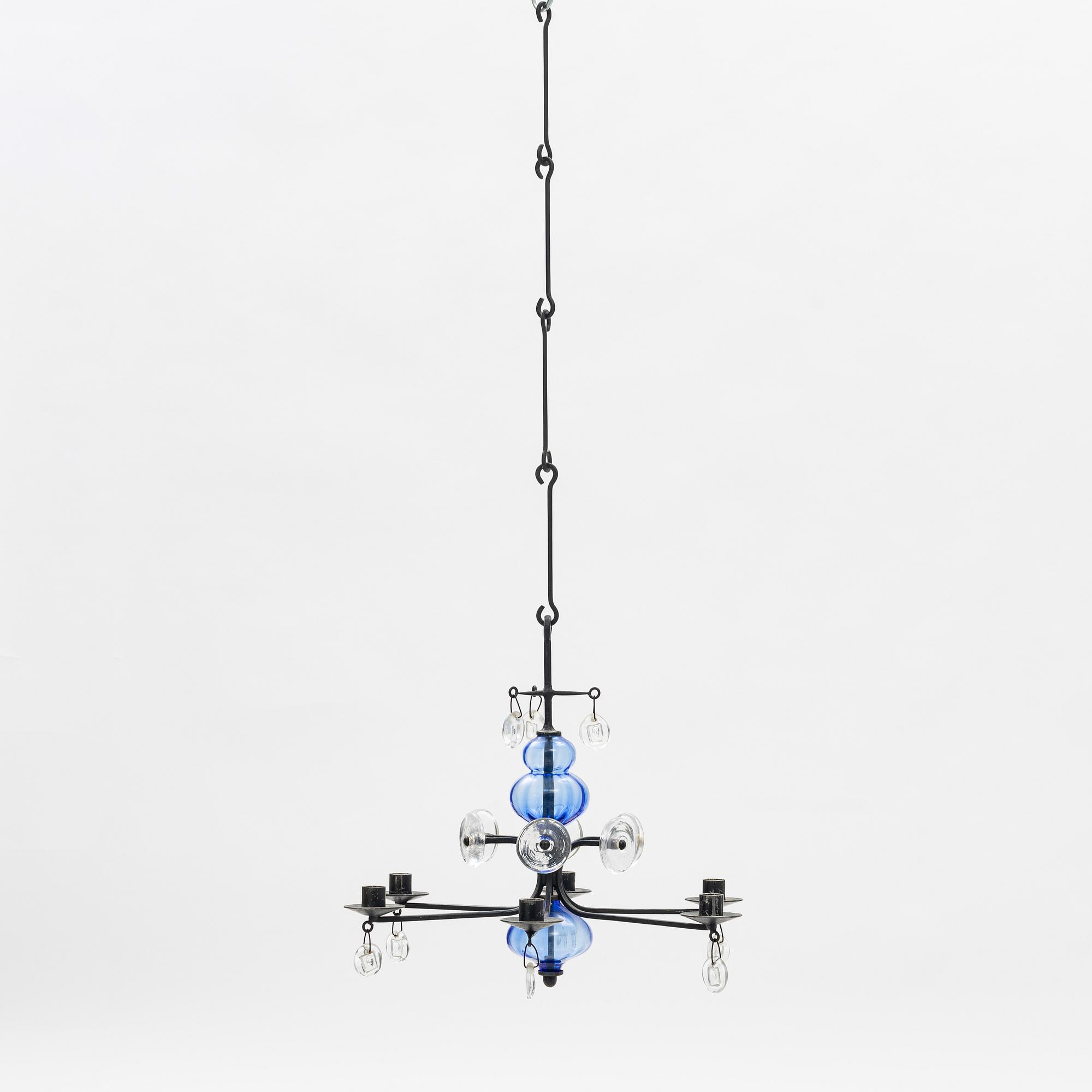 Erik Höglund, ljuskrona, Boda Smide.