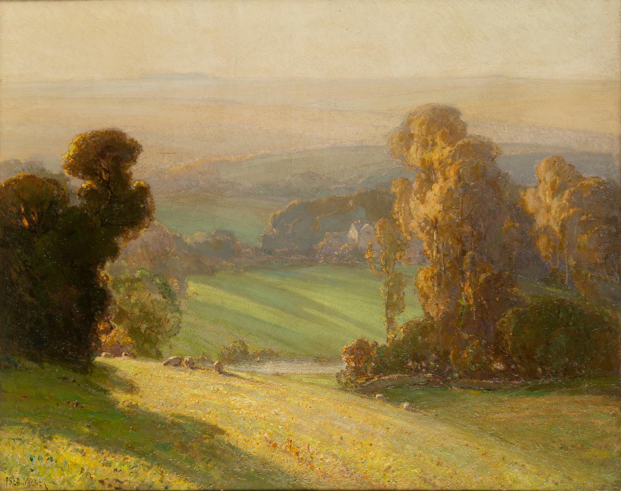 FRED MILNER, lil on canvas, signed.