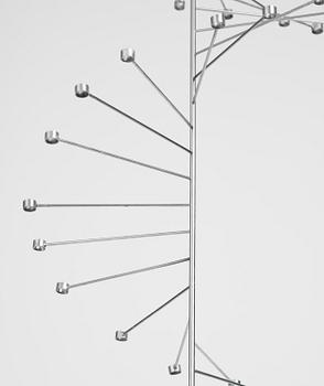 Poul Kjaerholm, ljuskrona, "PK 101", E. Kold Christensen, Danmark, 1960-tal.