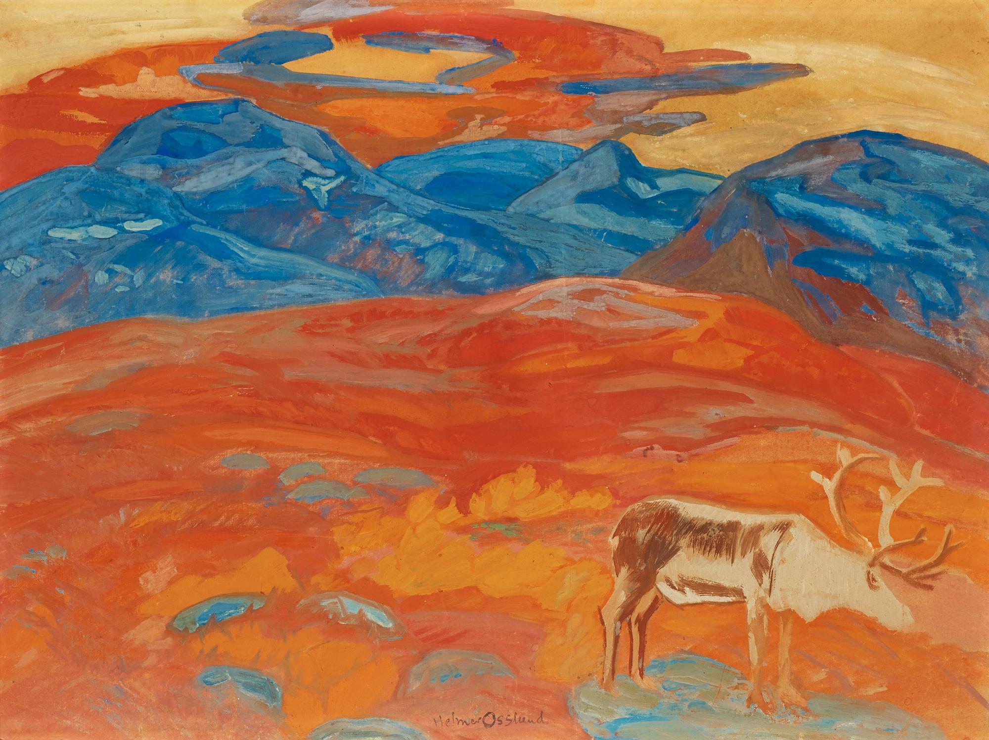 Helmer Osslund, Ren.