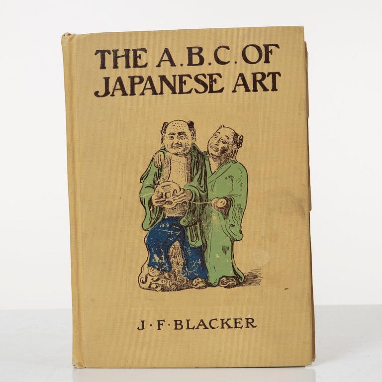 En samlares bibliotek, tre volymer, Chinese Junks, A Connoisseurs Guide to Chinese Ceramics and the ABC of Japanese Art.