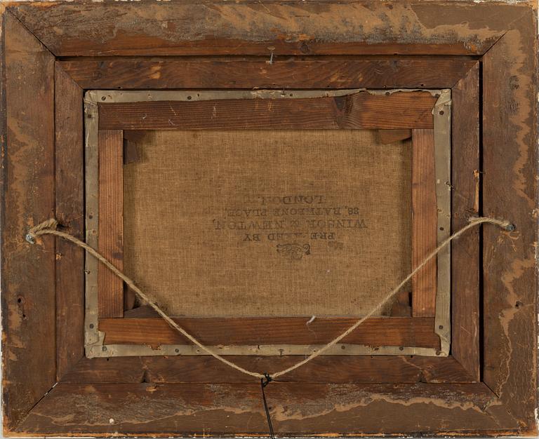 Robert Cleminson, hans art, olja på duk, bär signatur.