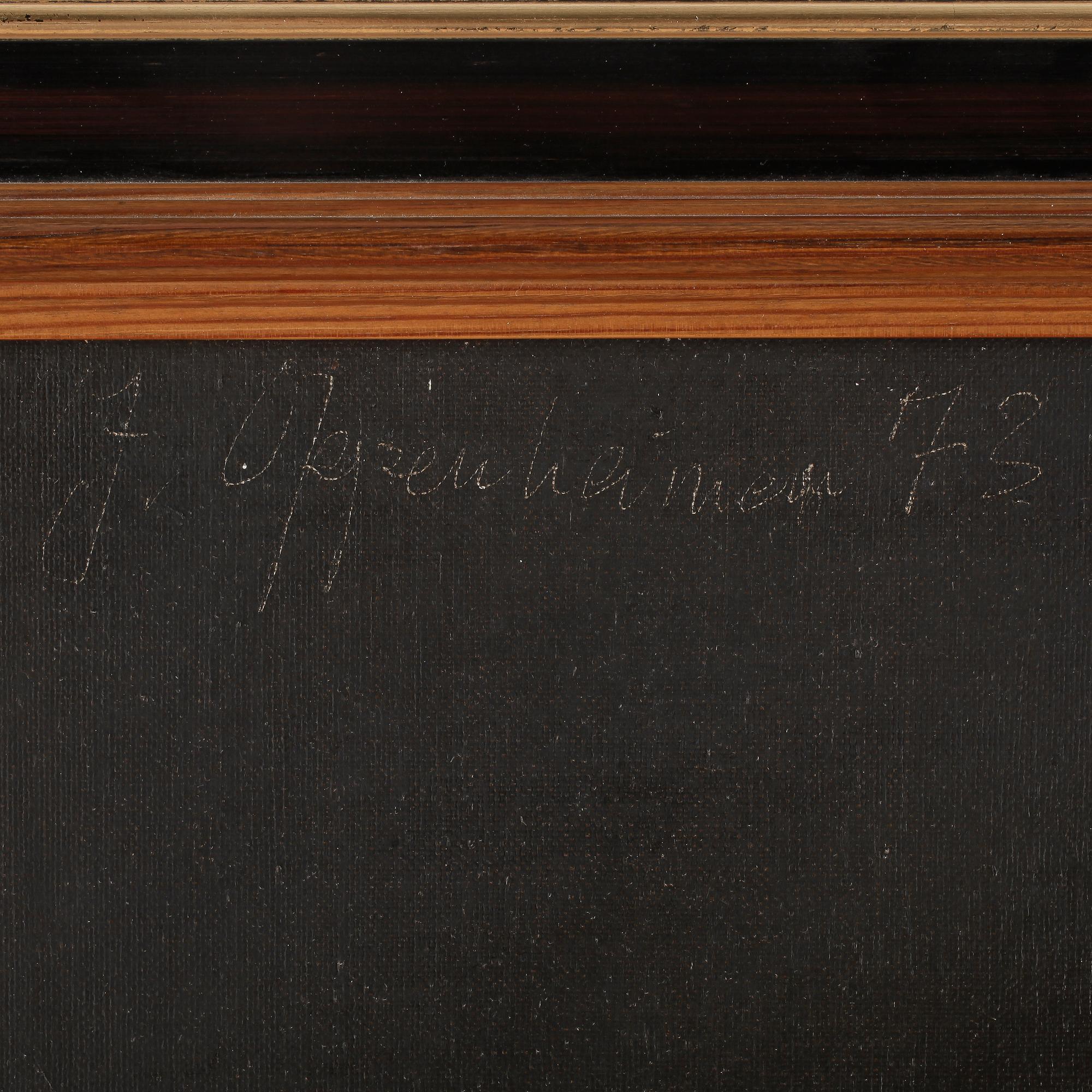 JOHNNY OPPENHEIMER, olja på duk, signerad o daterad 73.