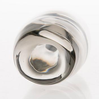 TAPIO WIRKKALA 'Tokio' glass sculpture / vase, signed Tapio Wirkkala Iittala -57.