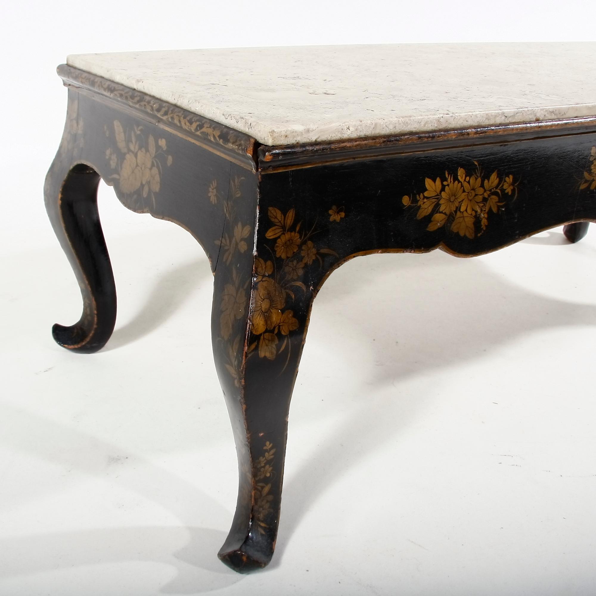 SOFFBORD, kinesisk stil/rokokostil, 1900-talets mitt.