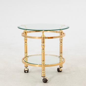 Side Table/Serving Trolley, late 20th century.